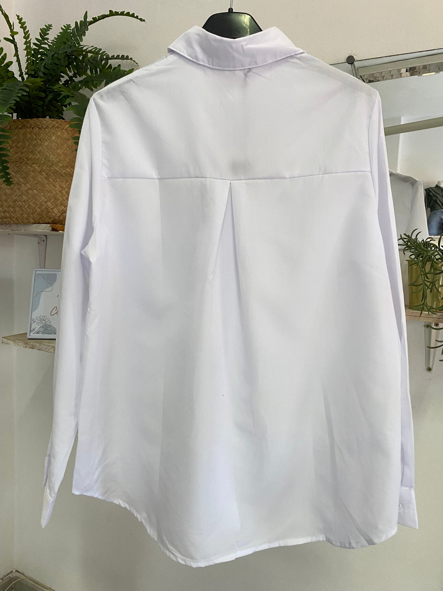 Camisa blanca oversize